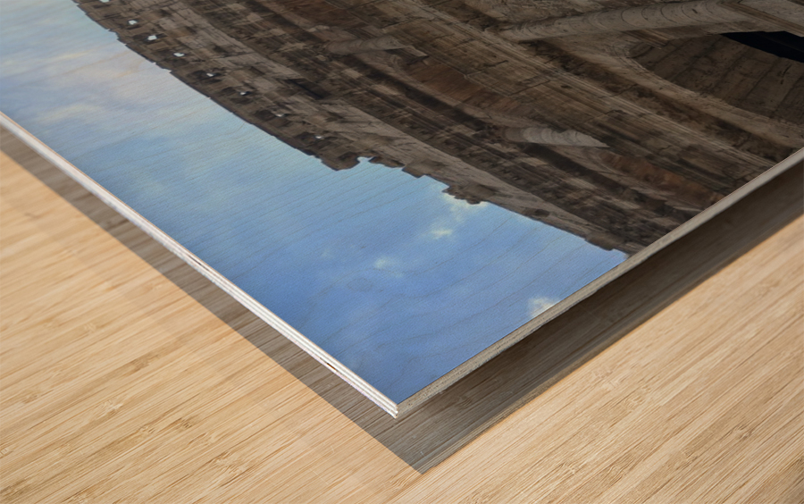 The Colosseum Wood print