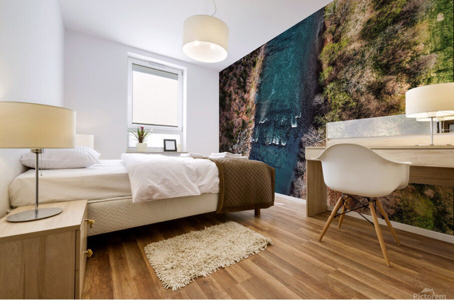 Falling Flow Mural print