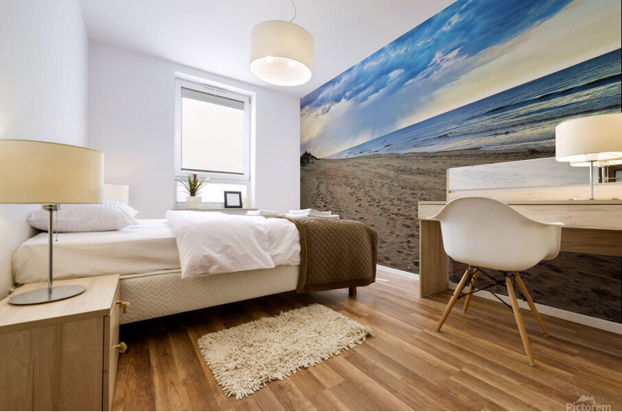 Alone Mural print