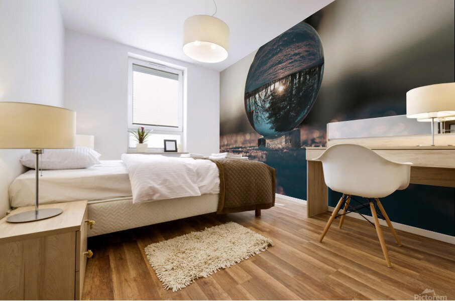 Crystal Glass Mural print