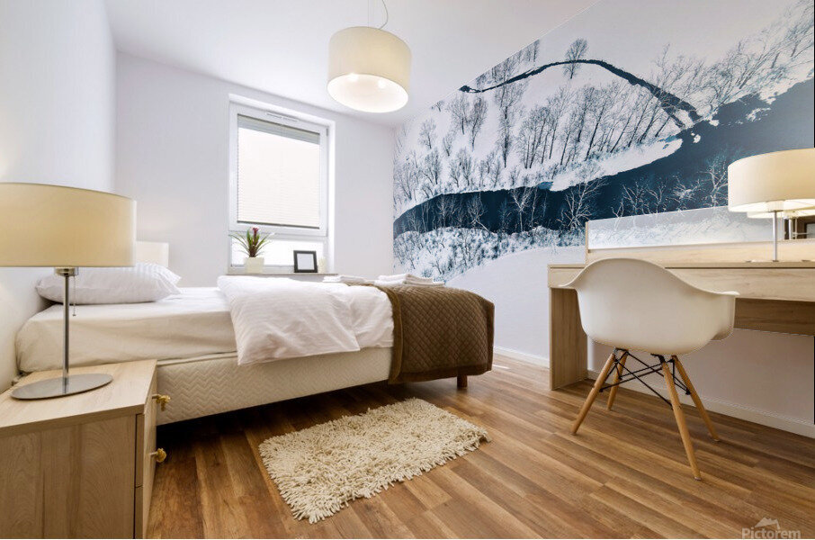 Trickle Mural print