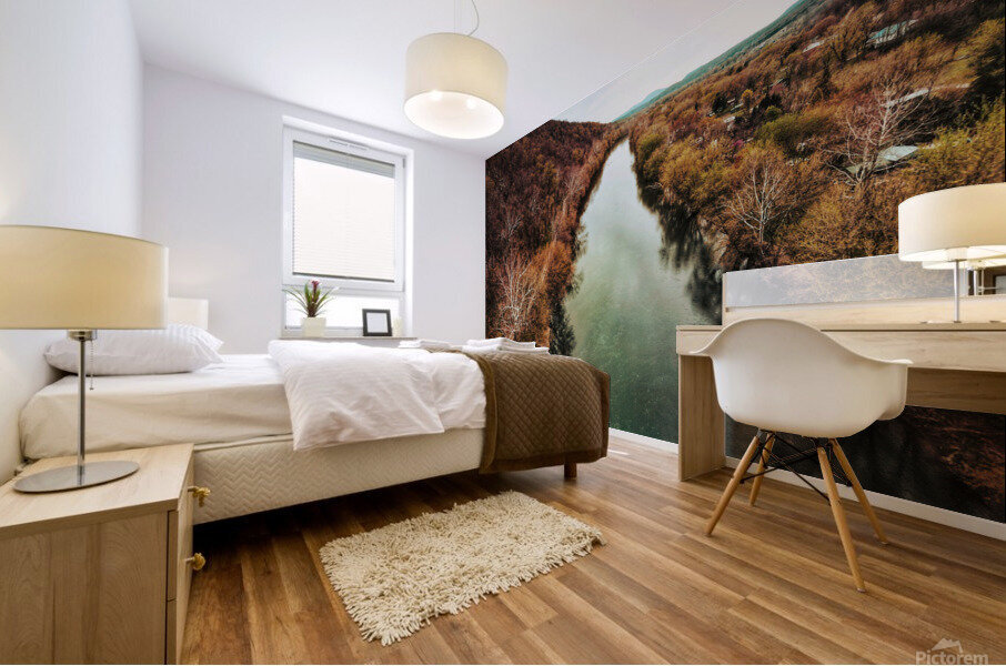 Waking Up Mural print