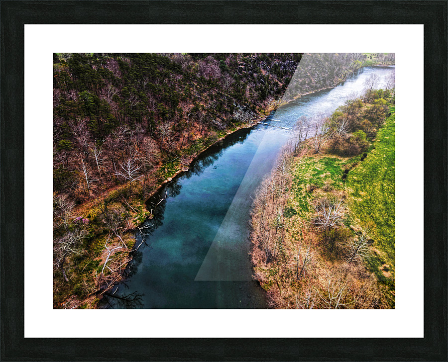 Crystal Flow Picture Frame print