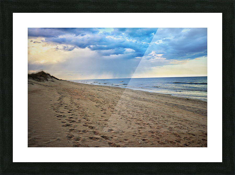 Alone Picture Frame print