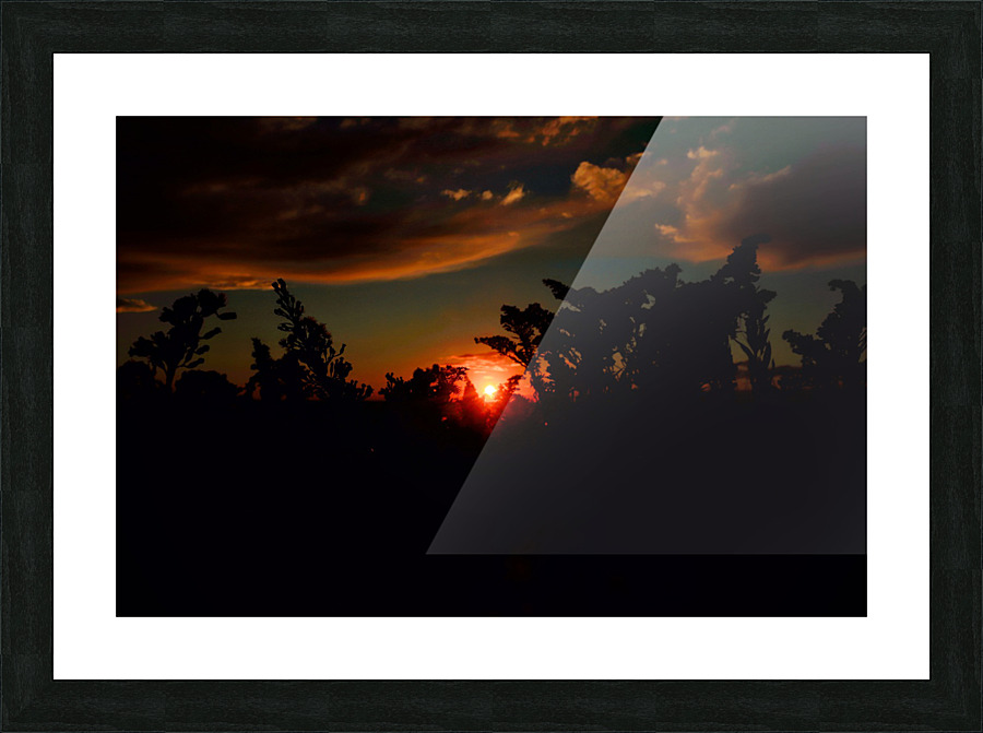 Peak Picture Frame print