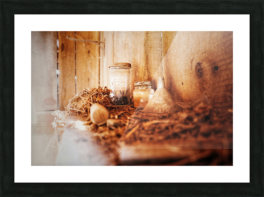 Left In Time Picture Frame print