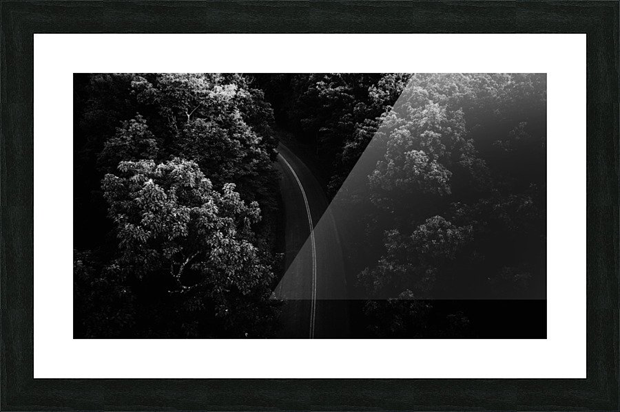 Road Ahead Picture Frame print