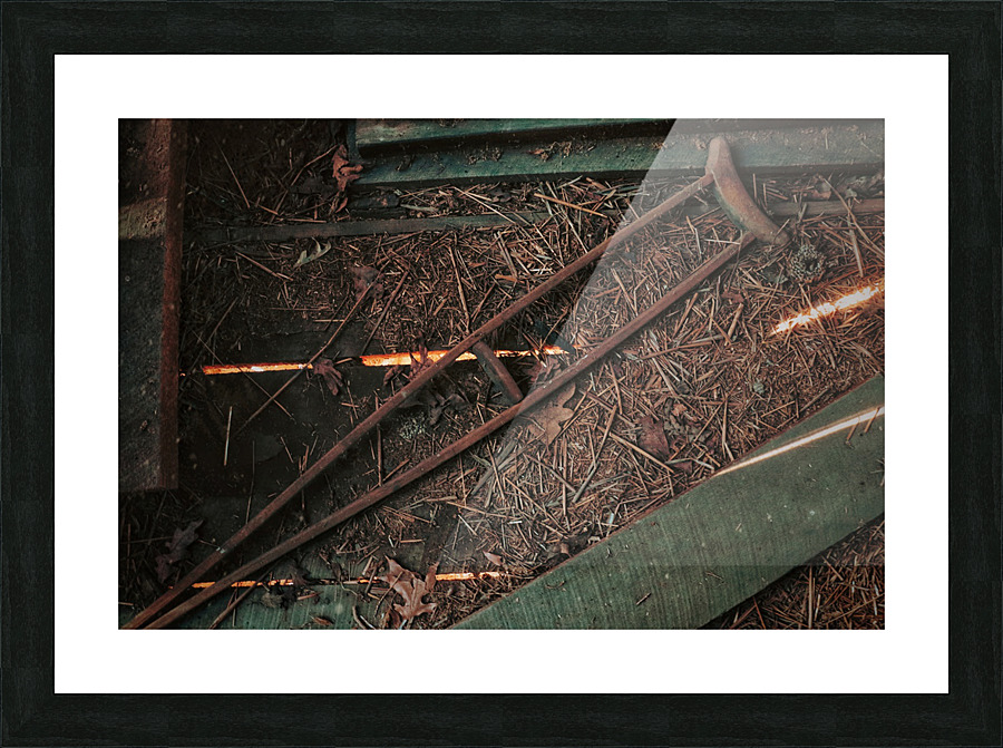 Broken Picture Frame print