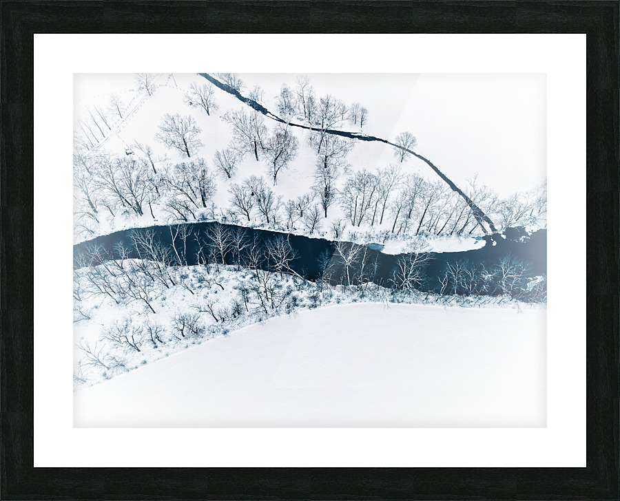 Trickle Picture Frame print