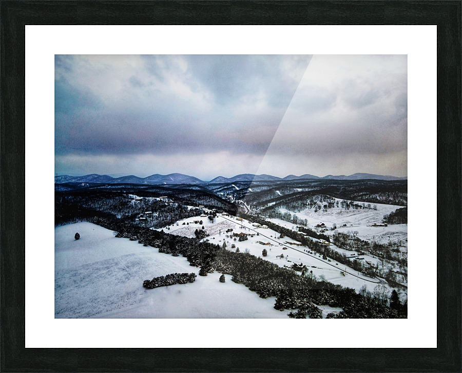 States Afar Picture Frame print