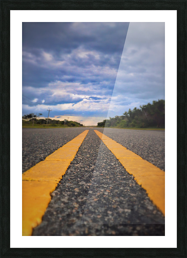 Don t Look Back Picture Frame print