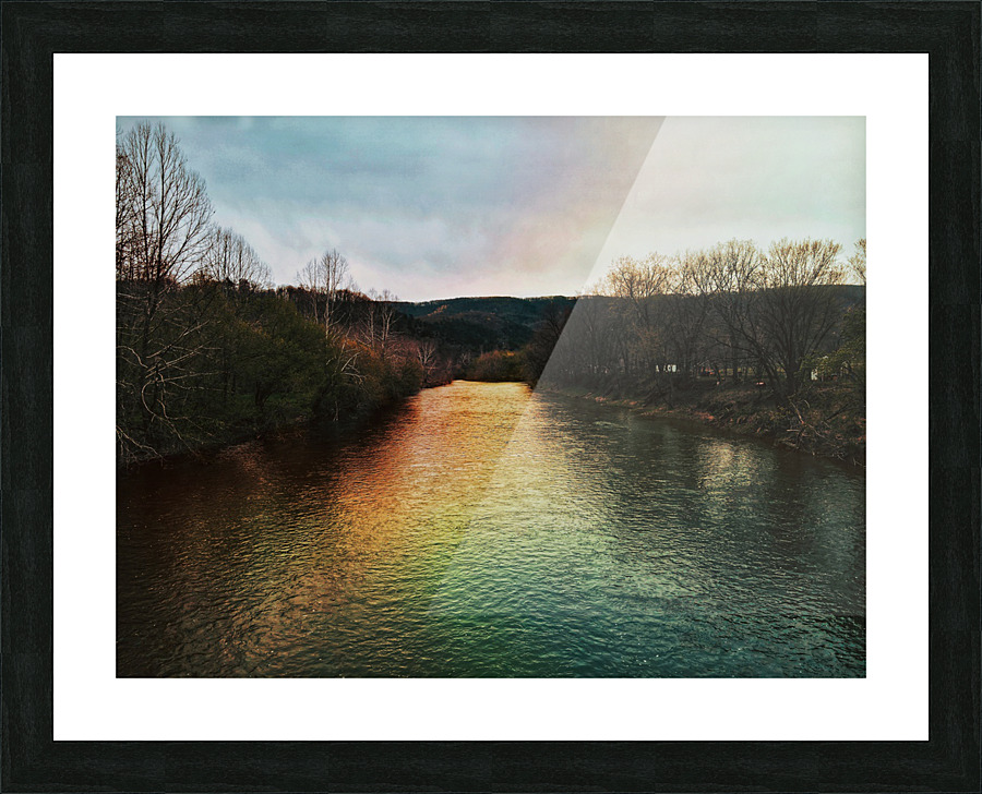 On The Water Picture Frame print