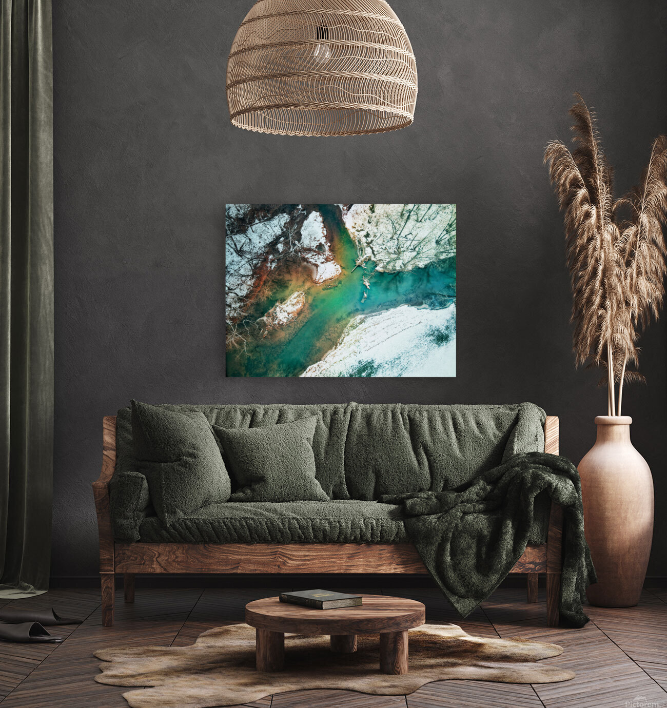 Luminous winter Reproduction