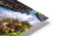 Crystal Flow HD Metal print