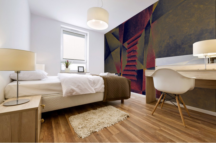 Nut and bolt Mural print