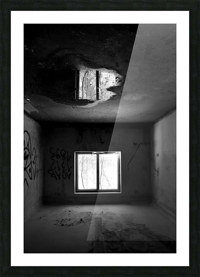 In the sanatorium - window Picture Frame print