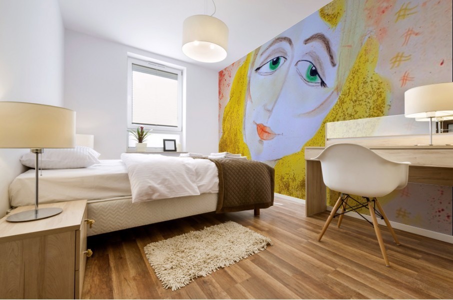 Portrait Emotions  Mural print