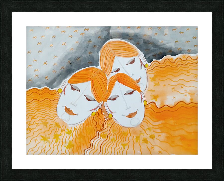 Three Magnificent Fairies Picture Frame print