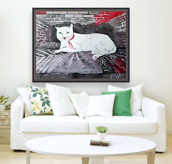 White cat Reproduction