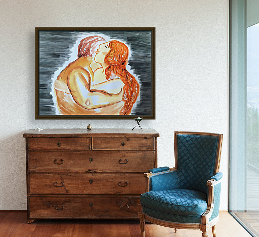Loving Couple  Reproduction