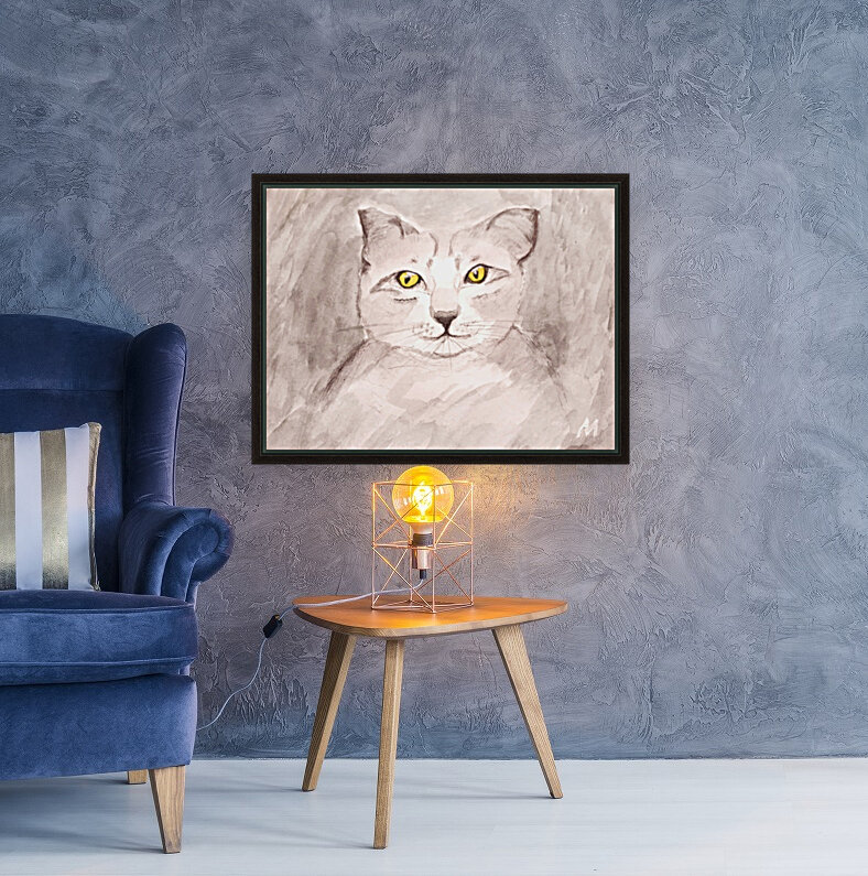Gray Kitten 003 Reproduction