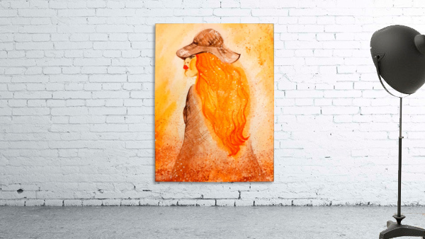 Ginger Girl Wall Preview