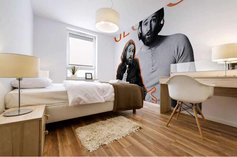 George Carlin 12 Mural print