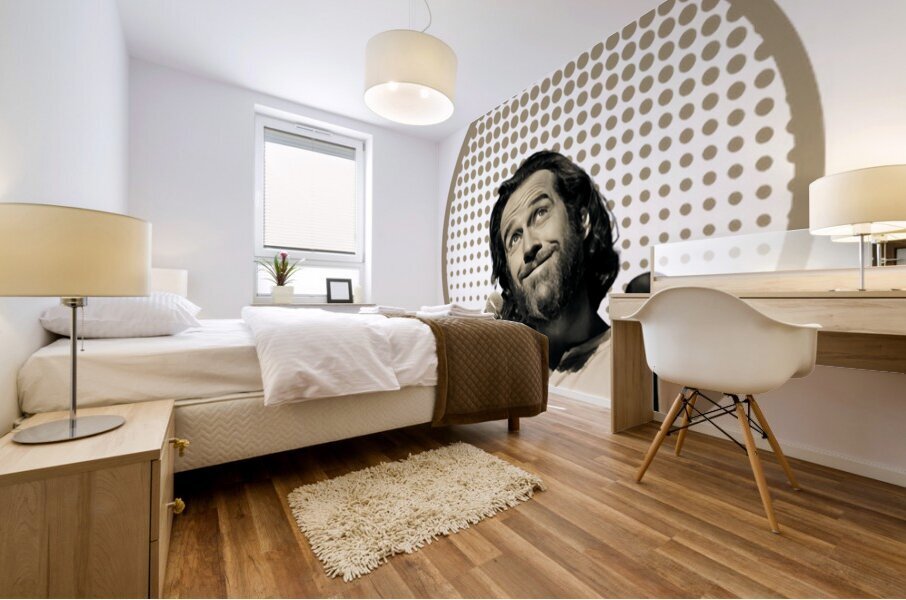 George Carlin 21 Mural print