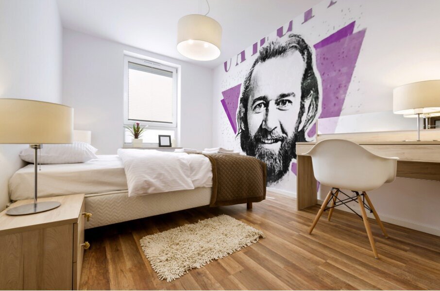 George Carlin 24 Mural print