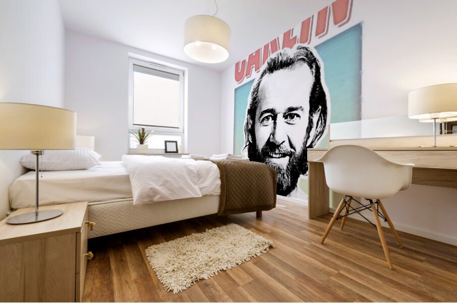 George Carlin 41 Mural print