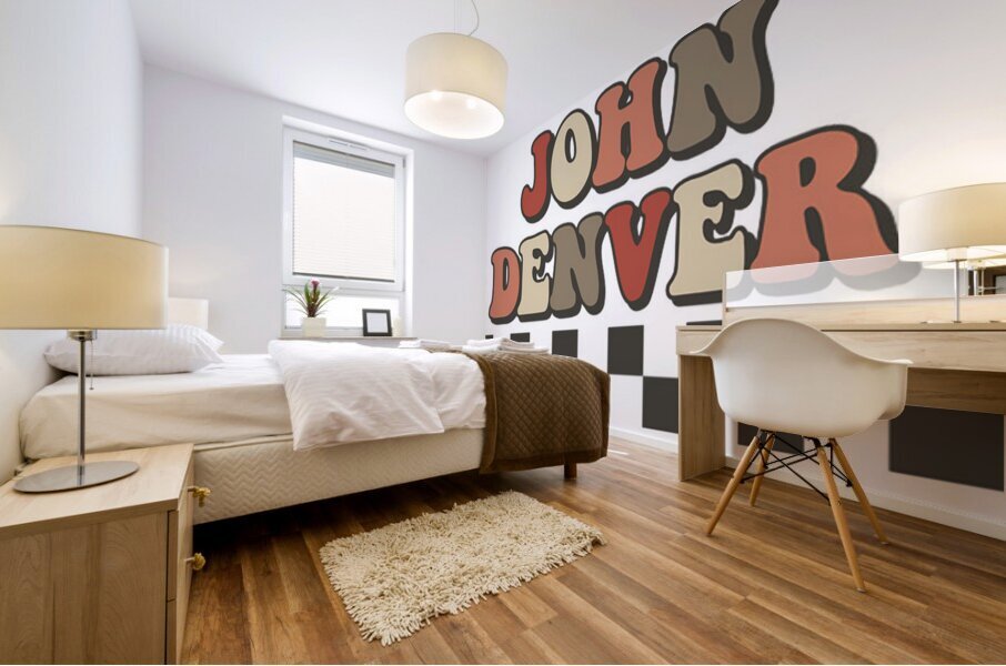 John Denver 8 Mural print