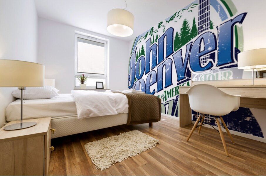 John Denver 26 Mural print