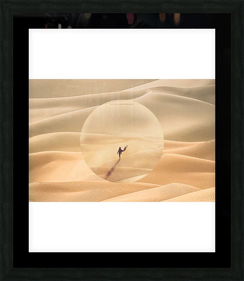 Dune 6 Picture Frame print