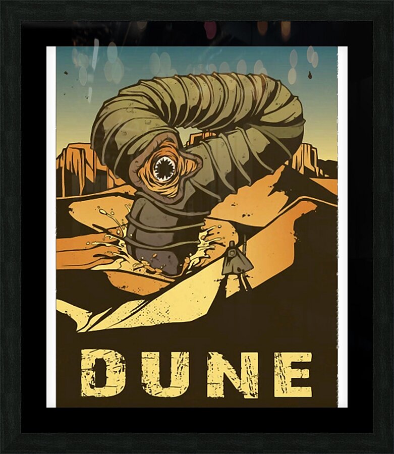 Dune 7 Picture Frame print