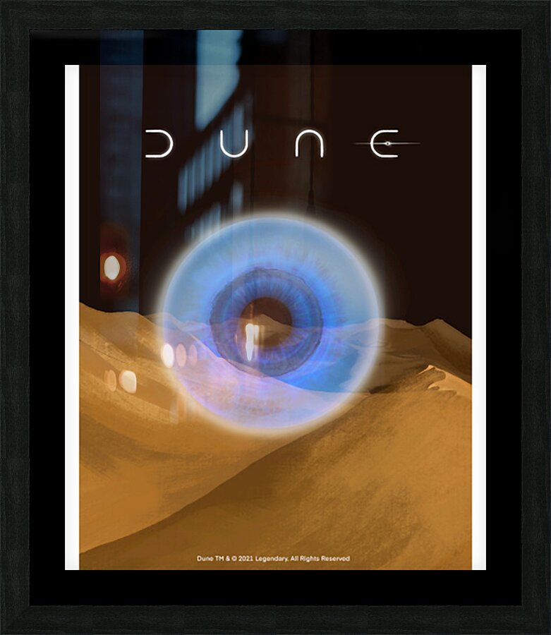 Dune 8 Picture Frame print