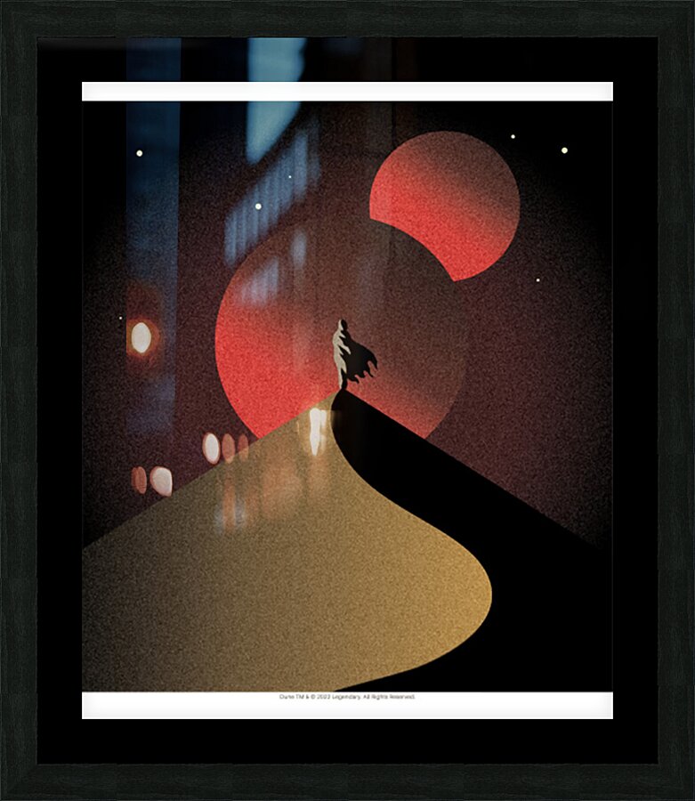 Dune 9 Picture Frame print