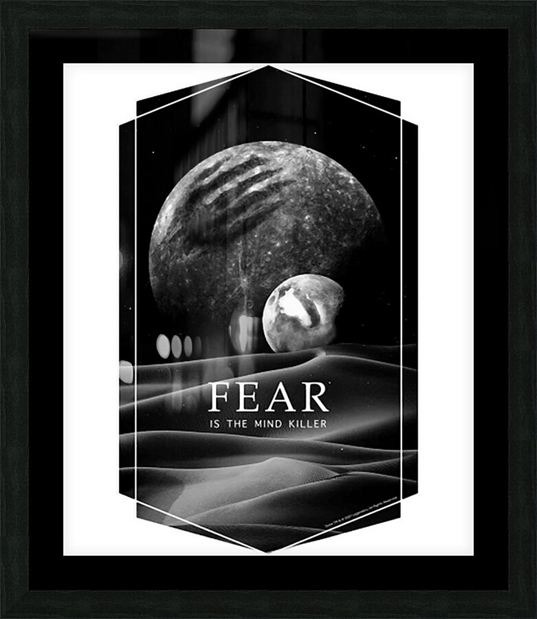 Dune 11 Picture Frame print