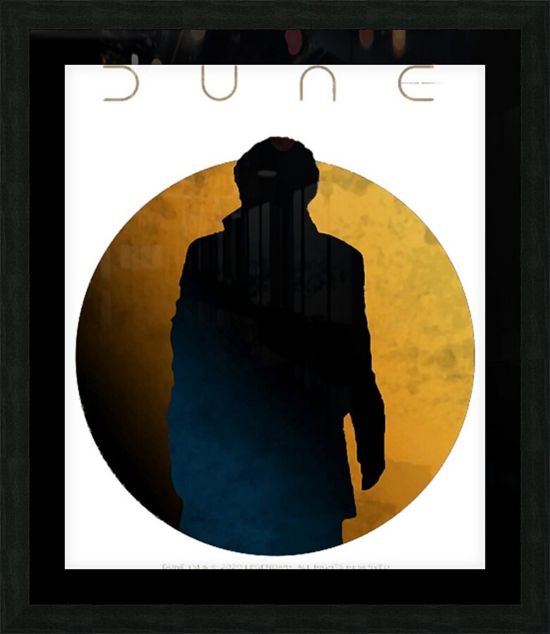 Dune 13 Picture Frame print