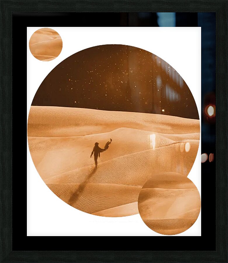 Dune 16 Picture Frame print