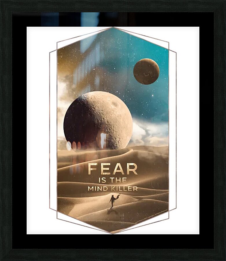 Dune 21 Picture Frame print
