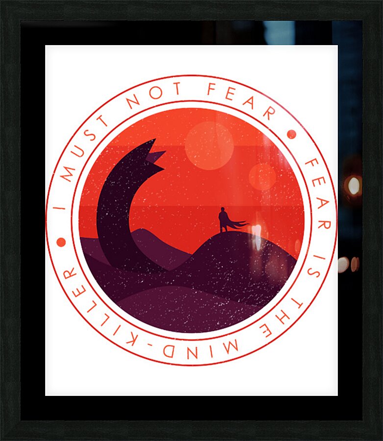 Dune 22 Picture Frame print