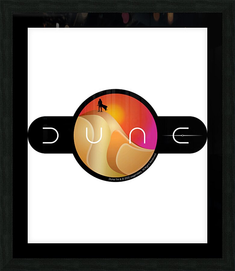 Dune 25 Picture Frame print