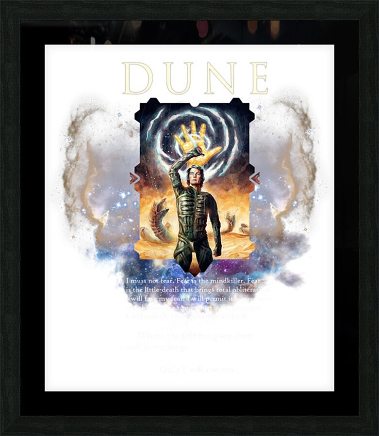 Dune 26 Picture Frame print