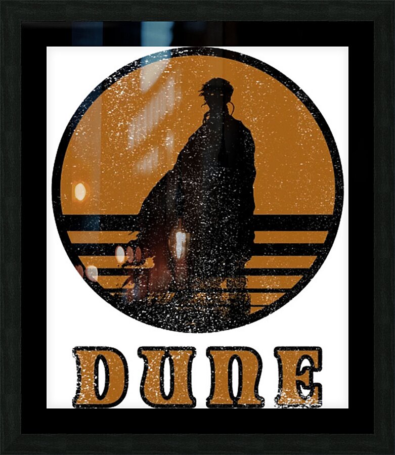 Dune 28 Picture Frame print