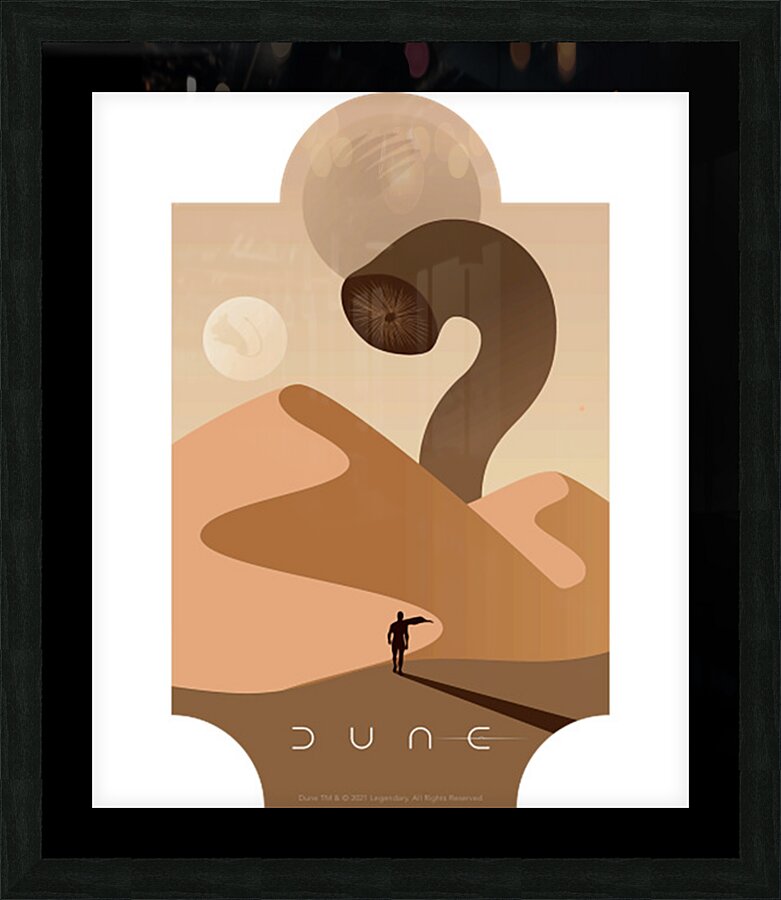 Dune 29 Picture Frame print
