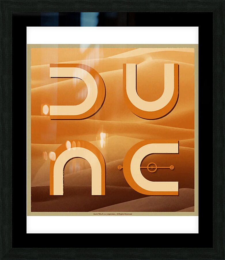 Dune 30 Picture Frame print