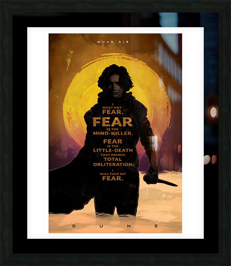 Dune 41 Picture Frame print