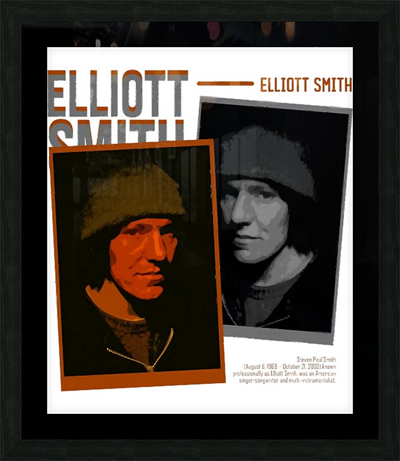 Elliott Smith 1 Picture Frame print
