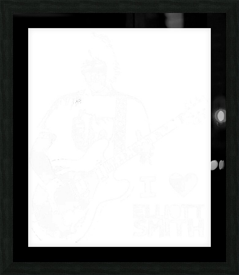 Elliott Smith 15 Picture Frame print