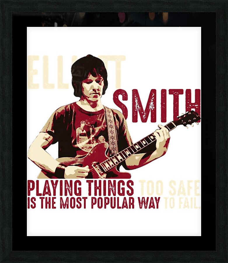Elliott Smith 17 Picture Frame print